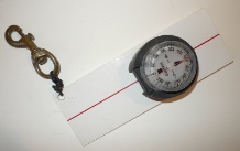 Kompass auf Slate